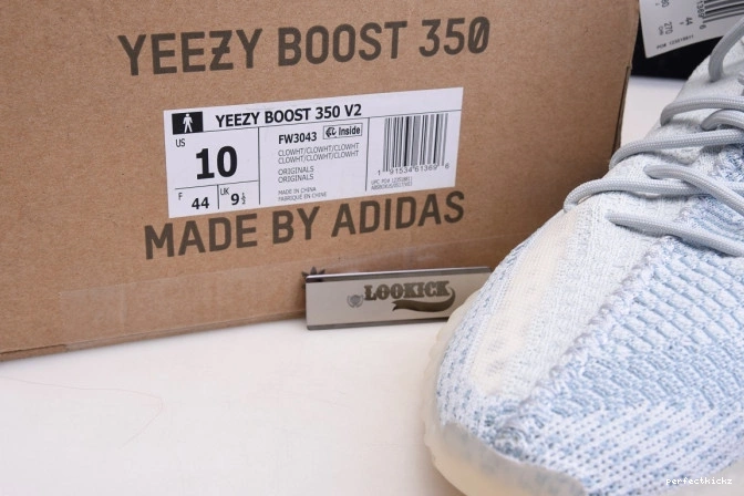 Yeezy White FW3043 V2 Adidas Boost 350 Cloud 0822